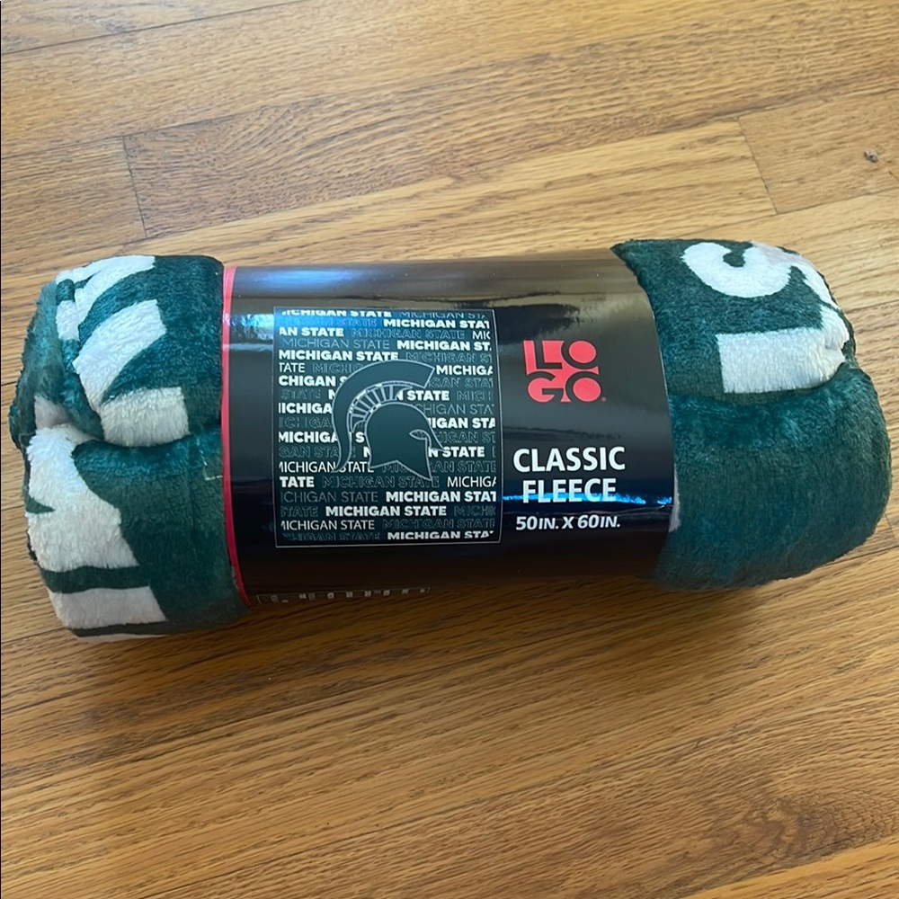 Michigan State Classic Fleece Blanket